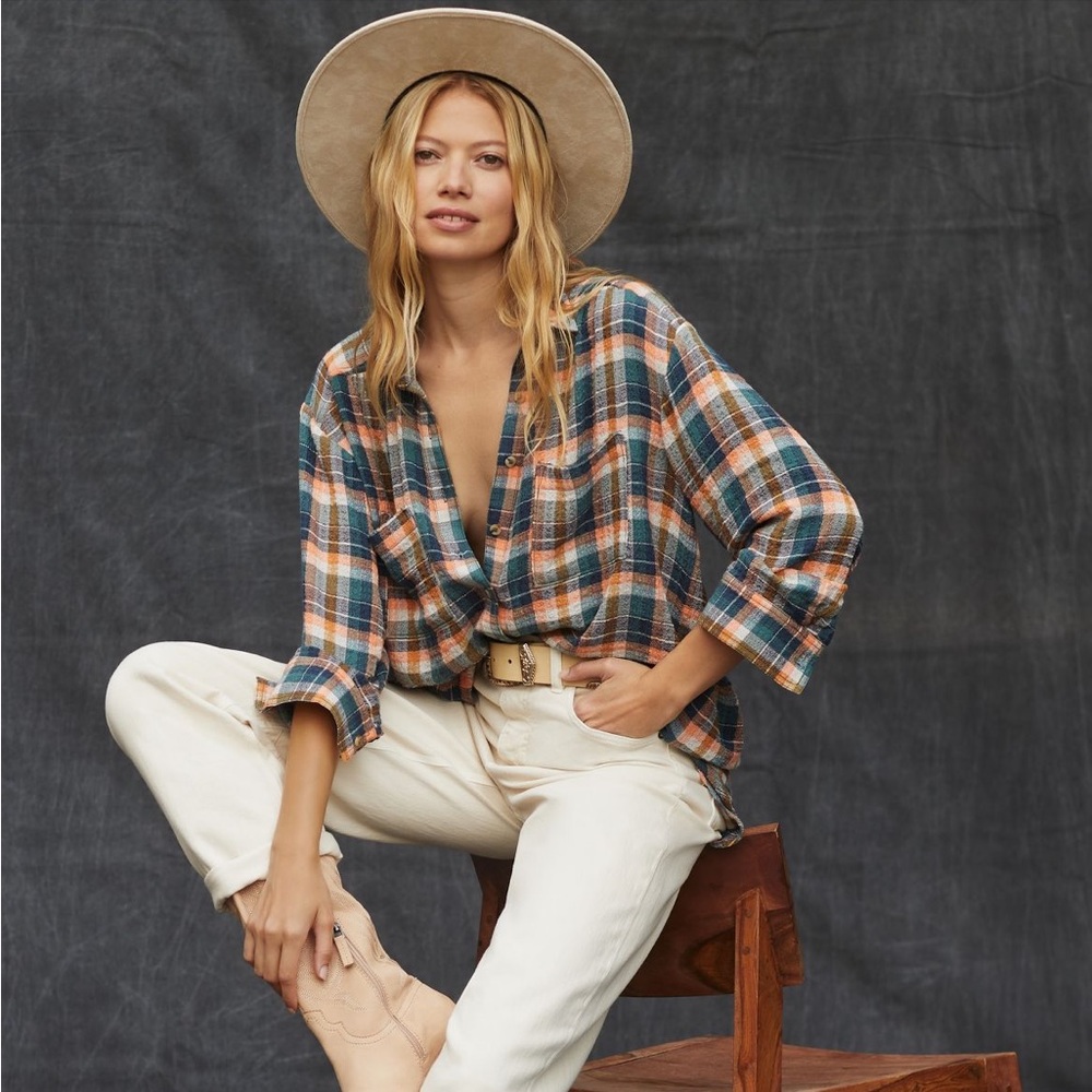 Anthropologie Flannel